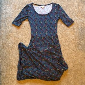 LuLaRoe xs Ana maxi dress